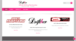 Desktop Screenshot of drifther.co.uk